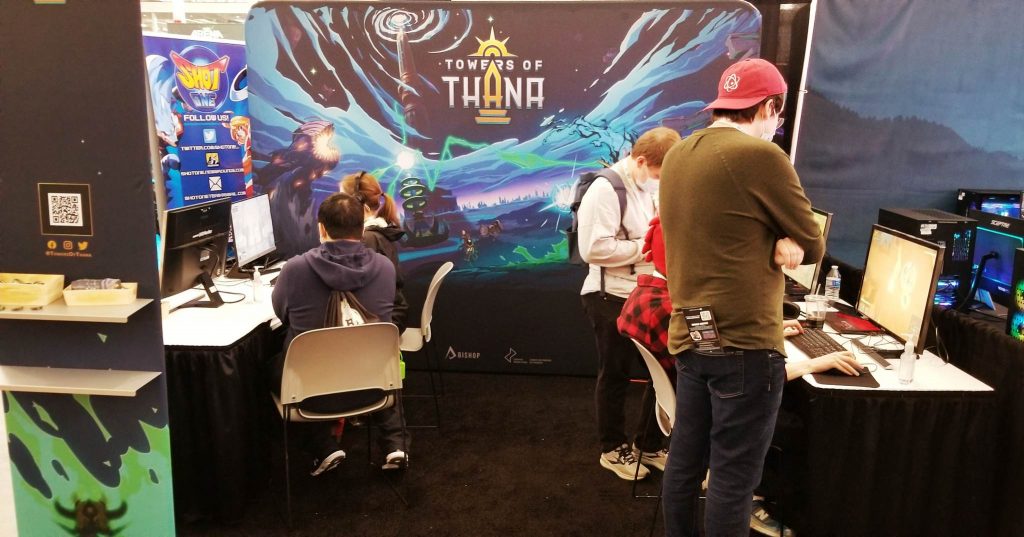 Towers of Thana's booth at PAX